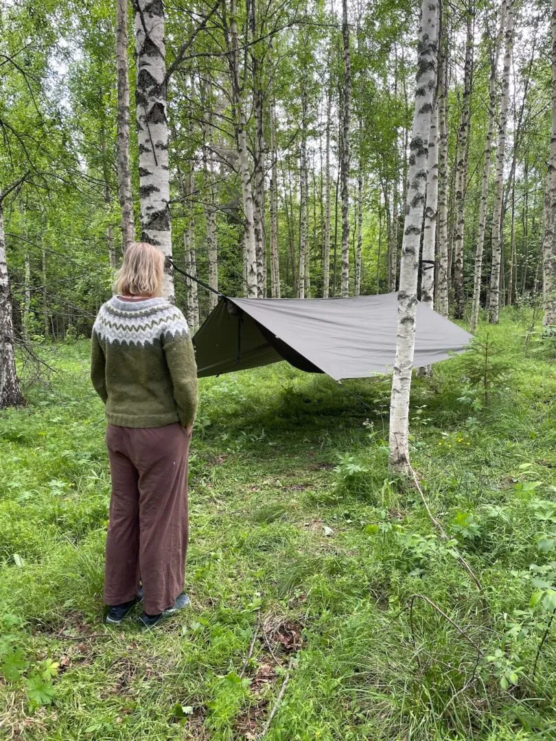 Momo Jord Tarp in olive night color